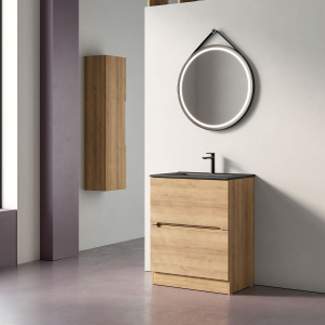 COMPOSIZIONE N. 2 - 70 MOBILE IKON A TERRA 70 ROVERE FARNIA