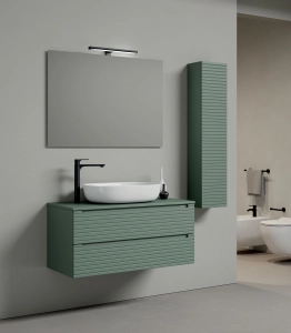 Composizione S-LINE n° 2 - 100 Verde Opaco Composizione S-LINE n° 2 - 100 Verde Opaco