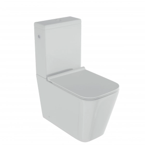 Vaso monoblocco Bianco lucido KUBE Vaso monoblocco Bianco lucido KUBE