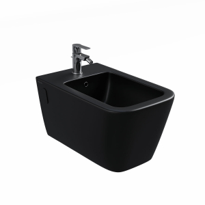 BIDET SOSPESO 1F KUBE NERO OPACO