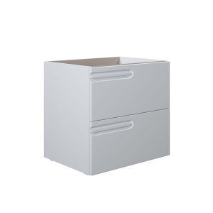 BASE PURO PORTALAVABO 2 CASSETTI 60 SINISTRA BIANCO OPACO