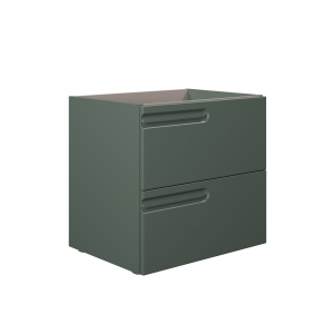 BASE PURO PORTALAVABO 2 CASSETTI 60 SINISTRA VERDE OPACO