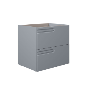 BASE PURO PORTALAVABO 2 CASSETTI 60 SINISTRA GRIGIO OPACO