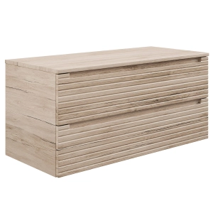 Base sospesa 2 cassetti S-LINE 100 ROVERE SCURO Base sospesa 2 cassetti S-LINE 100 ROVERE SCURO
