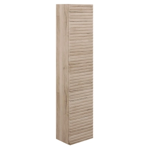 Colonna sospesa ad 1 Anta S-LINE ROVERE SCURO - L26,5xH120xP20 Colonna sospesa ad 1 Anta S-LINE ROVERE SCURO - L26,5xH120xP20