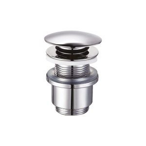 PILETTA AUTOMATICA PUSH SENZA TROPPO PIENO VISUAL INOX