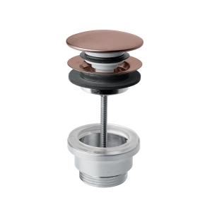 Piletta push 11/ senza troppo pieno per lavabi in Acciaio inox Piletta push 11/ senza troppo pieno per lavabi in Acciaio inox