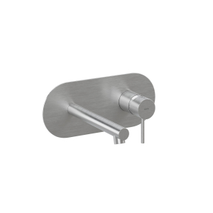 PARTI EXT LAVABO INCASSO 1 PIASTRA SLIM VISUAL INOX