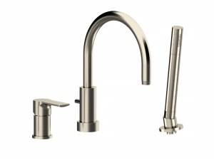 MISCELATORE BORDO VASCA COMPASS VISUAL INOX MISCELATORE BORDO VASCA COMPASS VISUAL INOX