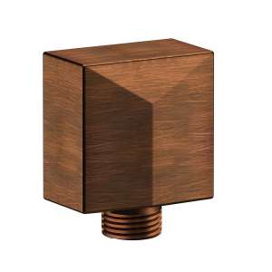 PRESA ACQUA 1/2 QUADRA RAME SPAZZOLATO