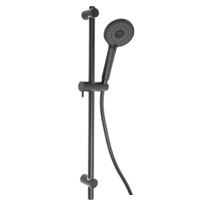 SALISCENDI DOCCIA MERES 3 Getti NERO OPACO