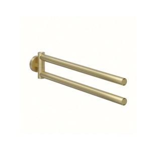 P. ASCIUGAMANI A SNODO LIFE ACCIAIO INOX ORO SPAZZOLATO P. ASCIUGAMANI A SNODO LIFE ACCIAIO INOX ORO SPAZZOLATO