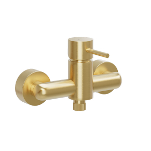 ESTERNO DOCCIA SLIM ORO SPAZZOLATO