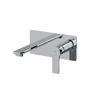 MISCELATORE LAVABO INCASSO COMPASS 1 PIASTRA 