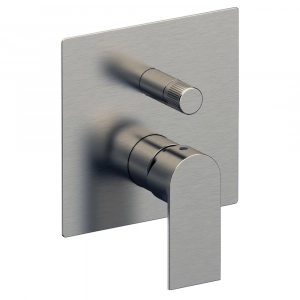 MISCELATORE INCASSO DOCCIA CON DEVIATORE A VITONE EVEN VISUAL INOX MISCELATORE INCASSO DOCCIA CON DEVIATORE A VITONE EVEN VISUAL INOX