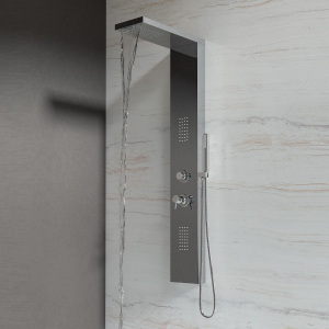 COLONNA DOCCIA TOWER IN ACCIAIO INOX 