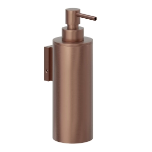 DISPENSER A PARETE LIFE ACCIAIO RAME SPAZZOLATO DISPENSER A PARETE LIFE ACCIAIO RAME SPAZZOLATO